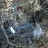 Cette image satellite montre les dommages occasionnés au site nucléaire iranien de Fordo par les bombardements américains. KEYSTONE/AP